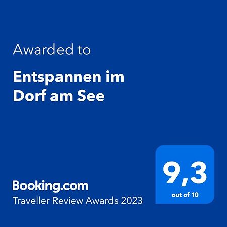 Entspannen Im Dorf Am See Zahren 외부 사진
